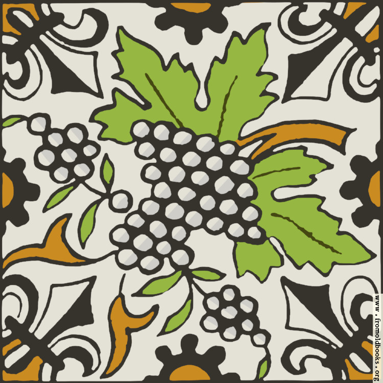 [Picture: Dutch Delft ceramic tile 28, SVG version]