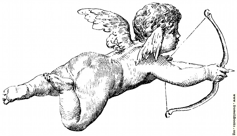 [Picture: Flying cherub firing an arrow]