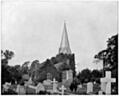 [Picture: Churchyard of Stoke-Pogis, England]
