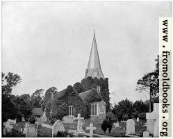 [picture: Churchyard of Stoke-Pogis, England]