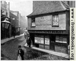 [picture: Old Curiosity Shop, London]