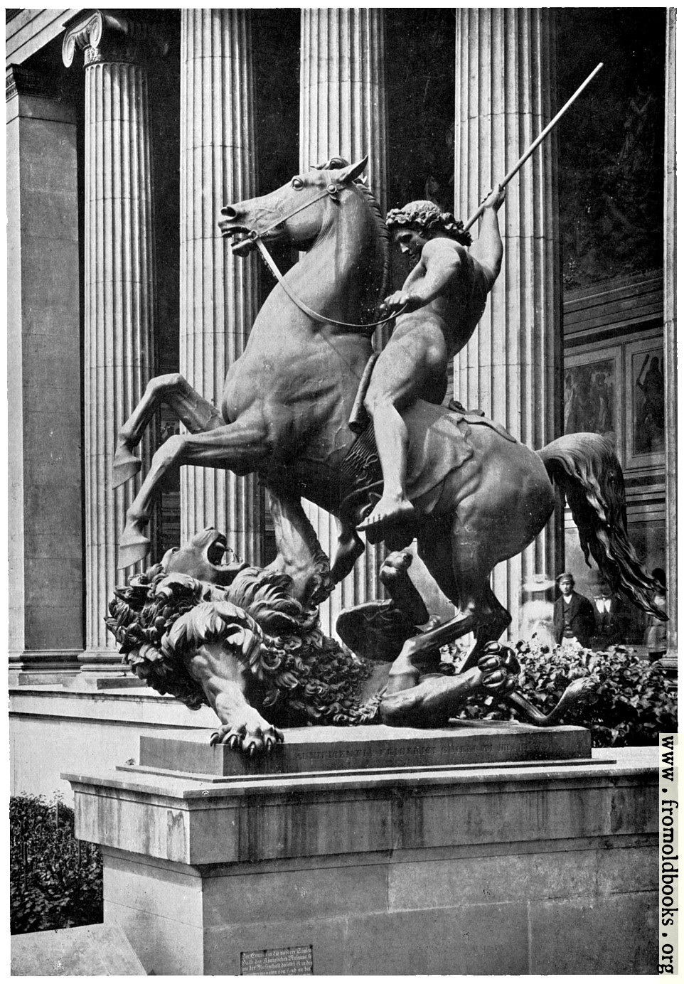 [Picture: II.—Old Museum, Berlin, Lion Slayer.]
