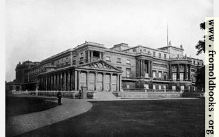 [picture: IV.---West Front of Buckingham Palace.]