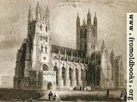 Plate II. Canterbury Cathedral. South West View.