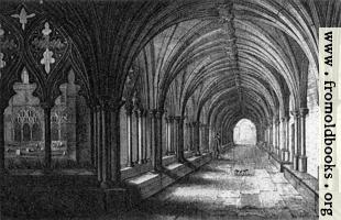 [picture: Plate XXV. The Cloisters, Norwich Cathedral.]