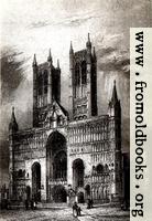 [picture: Plate XXVI: Lincoln Cathedral. West Front.]