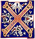 [Picture: Decorative initial letter “X” from 11th century.]