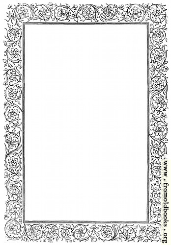 [Picture: Victorian border - floral]