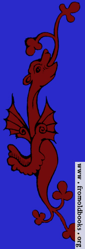 [Picture: Red Dragon on Blue Background]