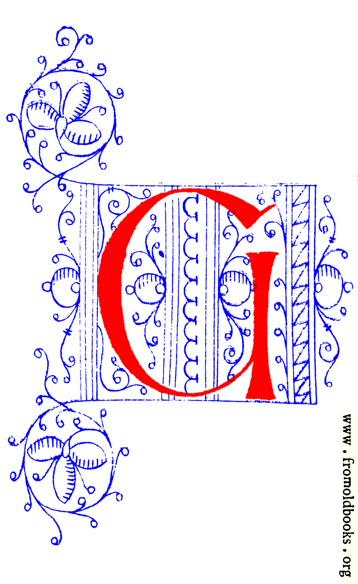 Pin by Maria Gauld on G.G | Letter g, Initial letters, Illuminated letters