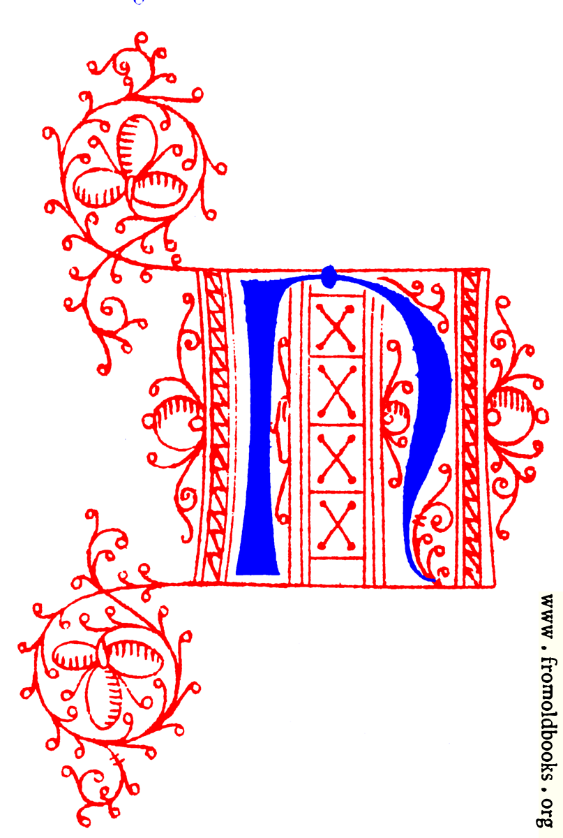 FOBO - Decorative uncial initial letter N from fifteenth Century Nos. 4 ...