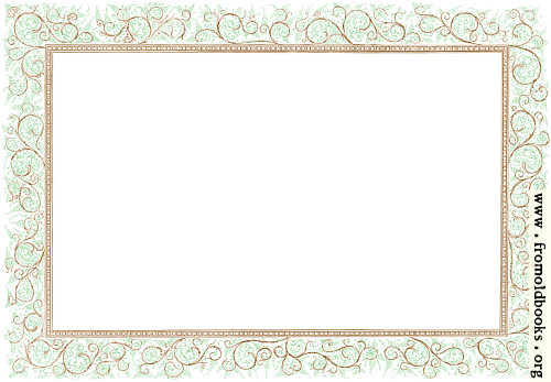 [Picture: Clip-art: Victorian Floral Border, Landscape Version]