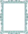 [Picture: Decorative clip-art Victorian border, antique green]