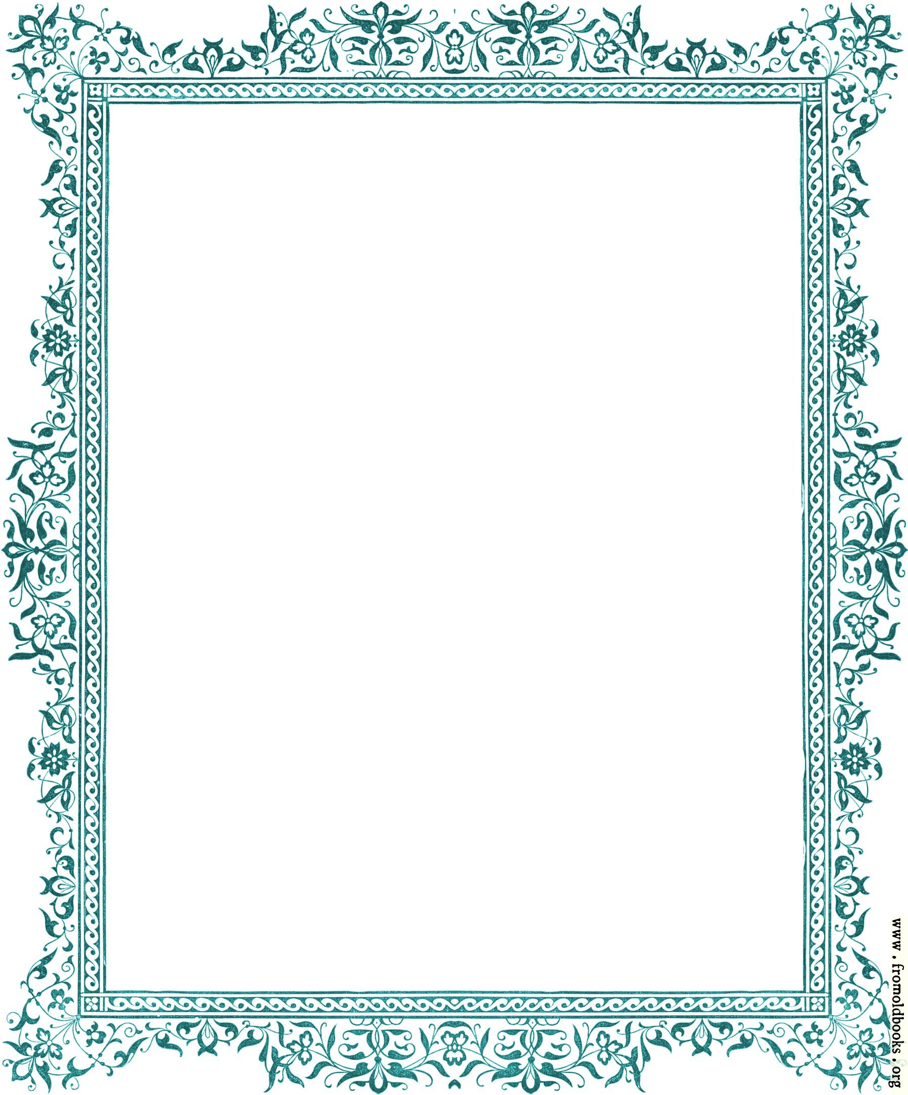 free vintage christmas border clip art - photo #49