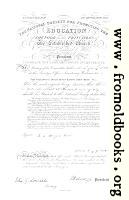 Haynes School Charter from 1850