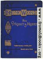 [picture: Front cover for Home Words]