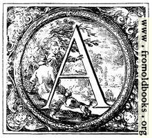 [picture: Decorated (Historiated) initial letter A by Valerio Spada]