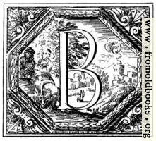[picture: Decorated (Historiated) initial letter B by Valerio Spada]