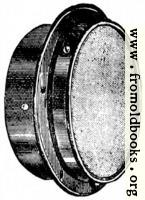 Fig. 60.—Bulkhead Fitting for Lighting two Cabins with one Lamp.