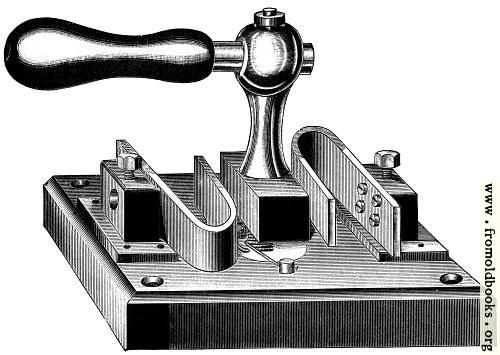 [Picture: Fig. 72.—Author’s Main Switch—Bent Spring Pattern.]