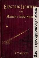 [picture: Front cover from Electric Lighting for Marine Engineers]