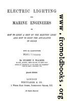 [picture: Title Page from Electric Lighting for Marine Engineers]