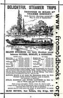 Advert: Delightful Steamer Trips