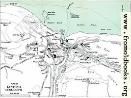 Plan of Lynton & Lynmouth [1910]