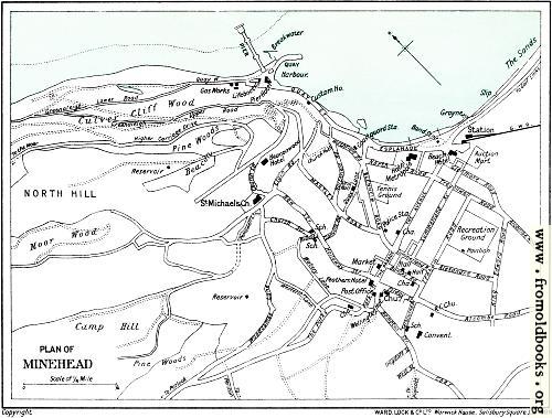 [Picture: Plan of Minehead [1910]]