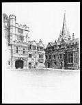 [Picture: II.—Brasenose College Quadrangle and St. Mary’s Spire]