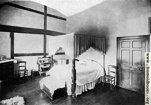 [Picture: Room in which Lawrence Washington was born, Sulgrave Manor]