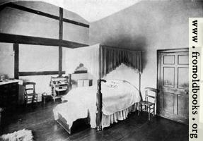 [picture: Room in which Lawrence Washington was born, Sulgrave Manor]