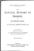 [Picture: Title Page (Natural History of Selborne)]