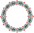 [Picture: Holly Wreath]