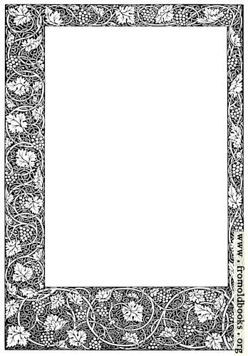 [Picture: Full-page arts and craft movement border]