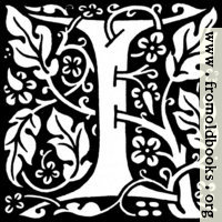 decorative letter “I”