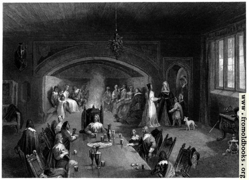 [Picture: The baron’s Hall at Christmas.]