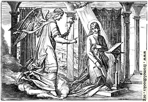 [Picture: The Angel Appears Unto Mary.]