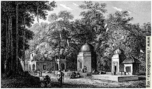 [Picture: Frontispiece: Hindoo Temple at Goruckinath]