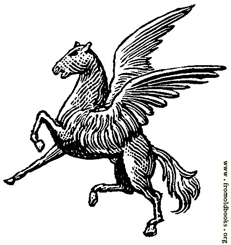 [Picture: Winged horse from heraldic shield]