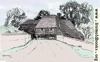 [Picture: Chiddingfold, Surry (hand-coloured version)]