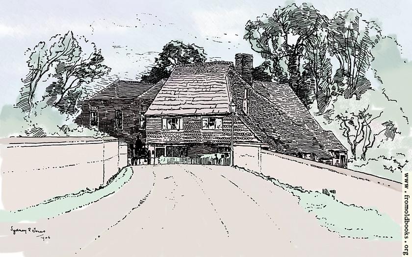 [Picture: Chiddingfold, Surry (hand-coloured version)]