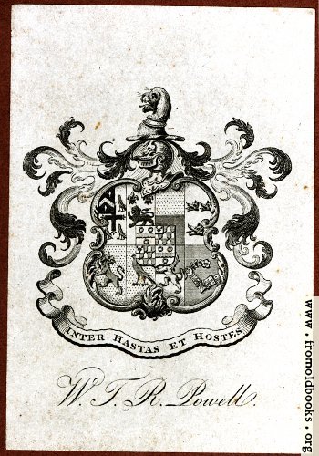 [Picture: Bookplate: W. T. R. Powell]