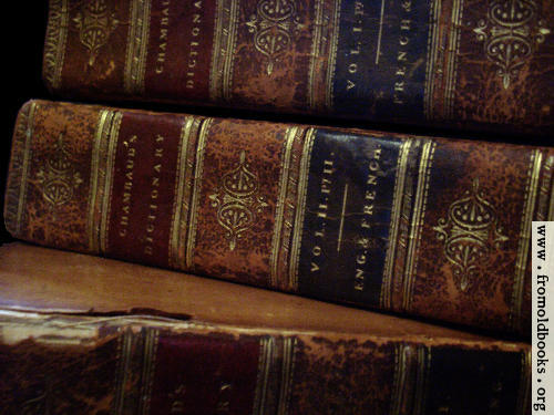 [Picture: Old Books 3: Chambaud Close-up]