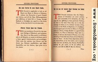 [picture: As you brew so you shall bake; Every bean has its Black; it is an ill wind that blows no body good]