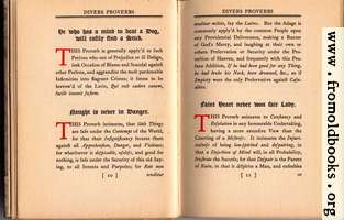 [picture: He who has a mind to beat a Dog will easily find a Stick; Naught is never in Danger; Faint Heart never won fair Lady.]