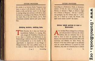 [picture: Nothing venture, nothing have; Virtue which parleys is near a Surrender.]