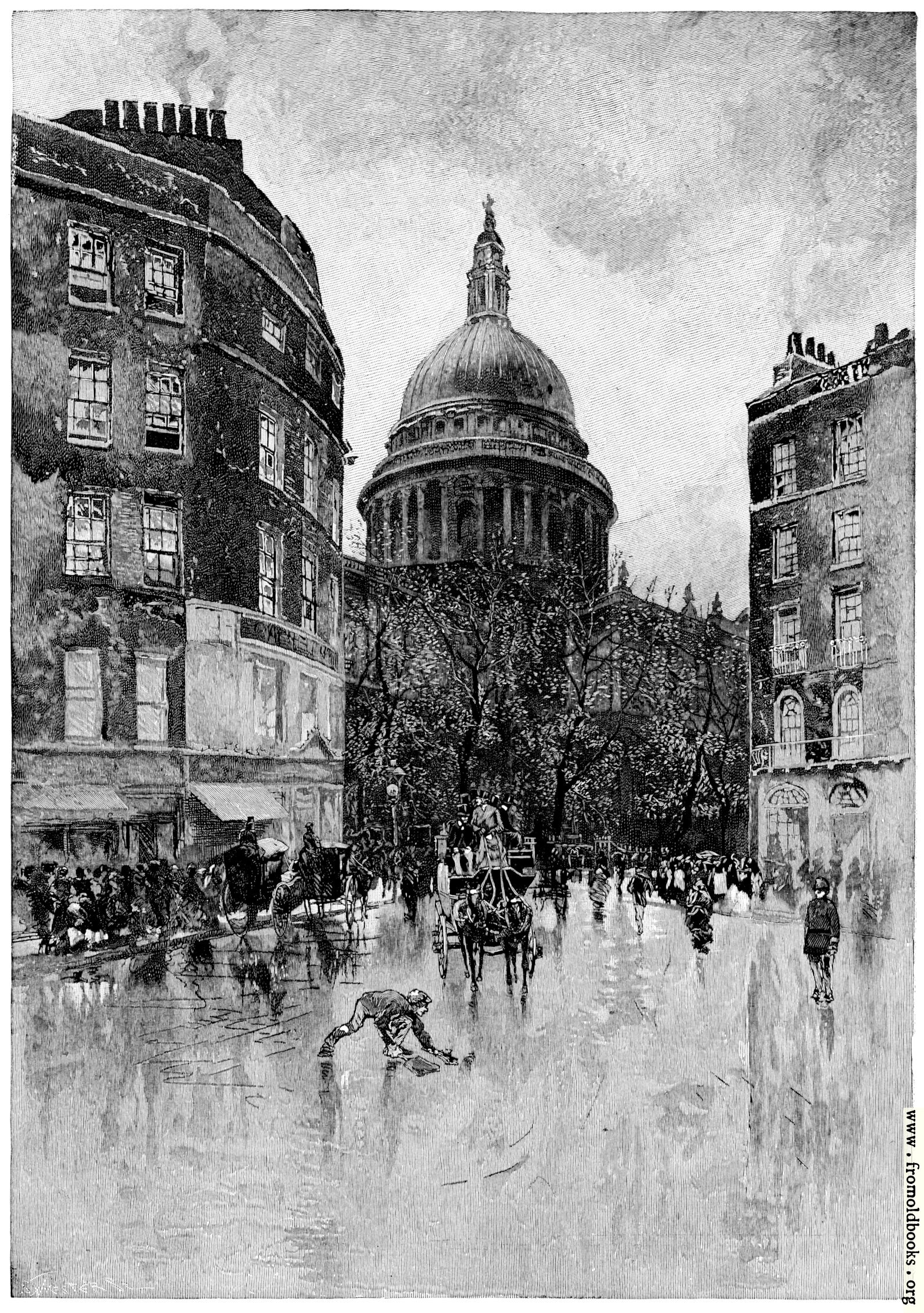 [Picture: Frontispiece: St. Paul’s Catheral from Cheapside.]