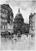 Frontispiece: St. Paul’s Catheral from Cheapside.